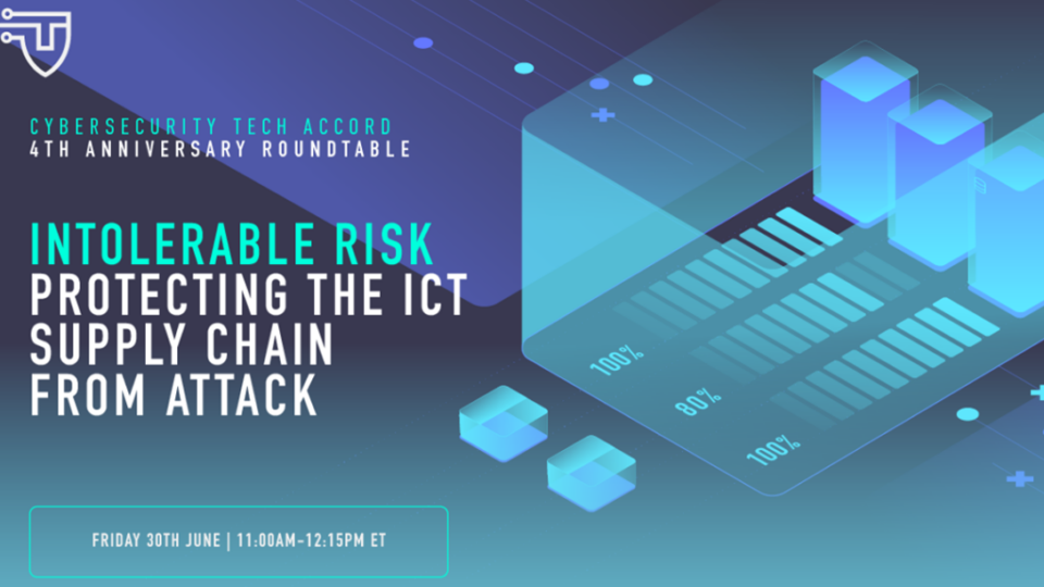 EVENT | Intolerable Risk: Protecting the ICT Supply Chain From Attack